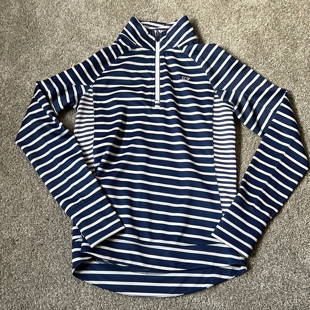 Vineyard vines performance quarter zip size small